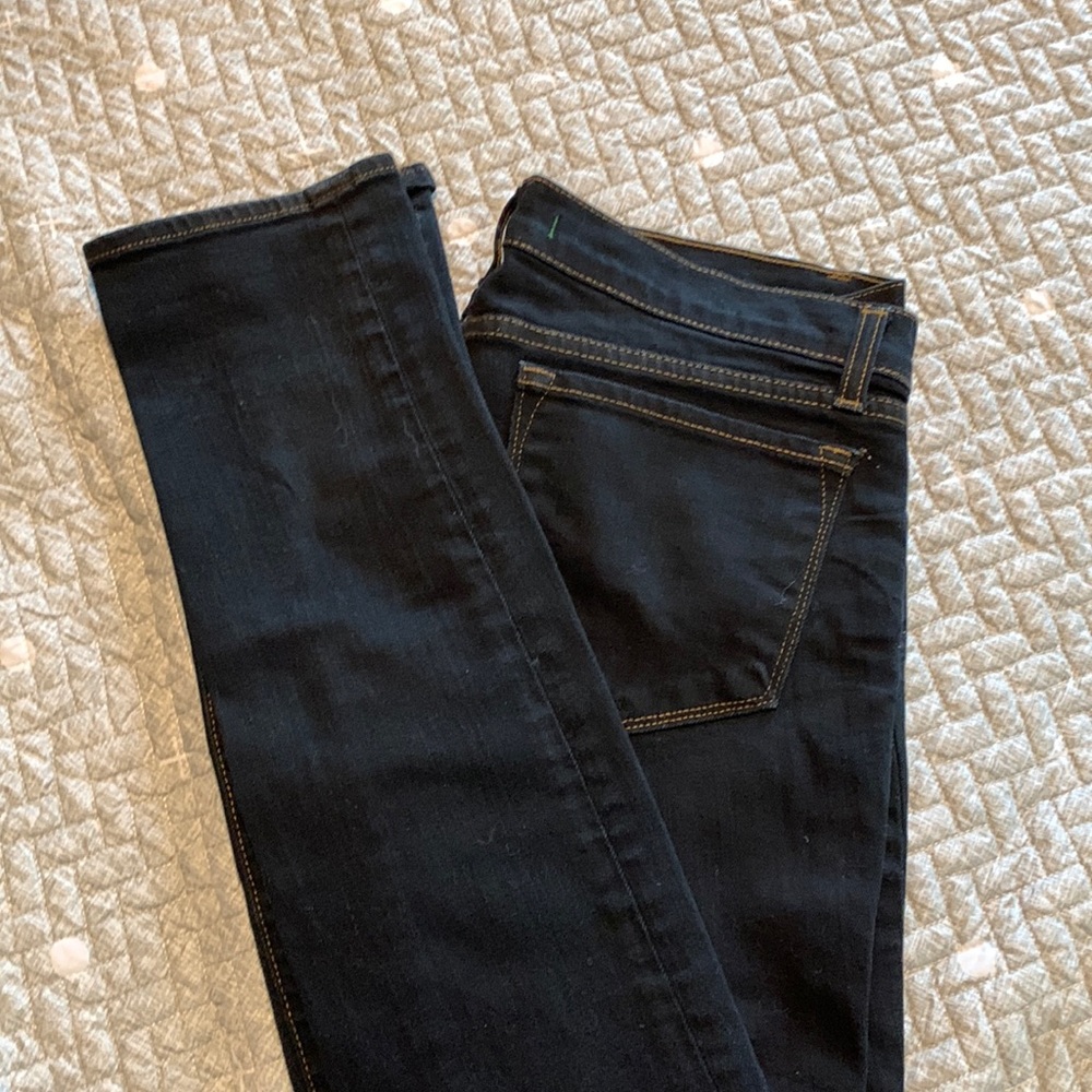 J brand dark mid rise jean